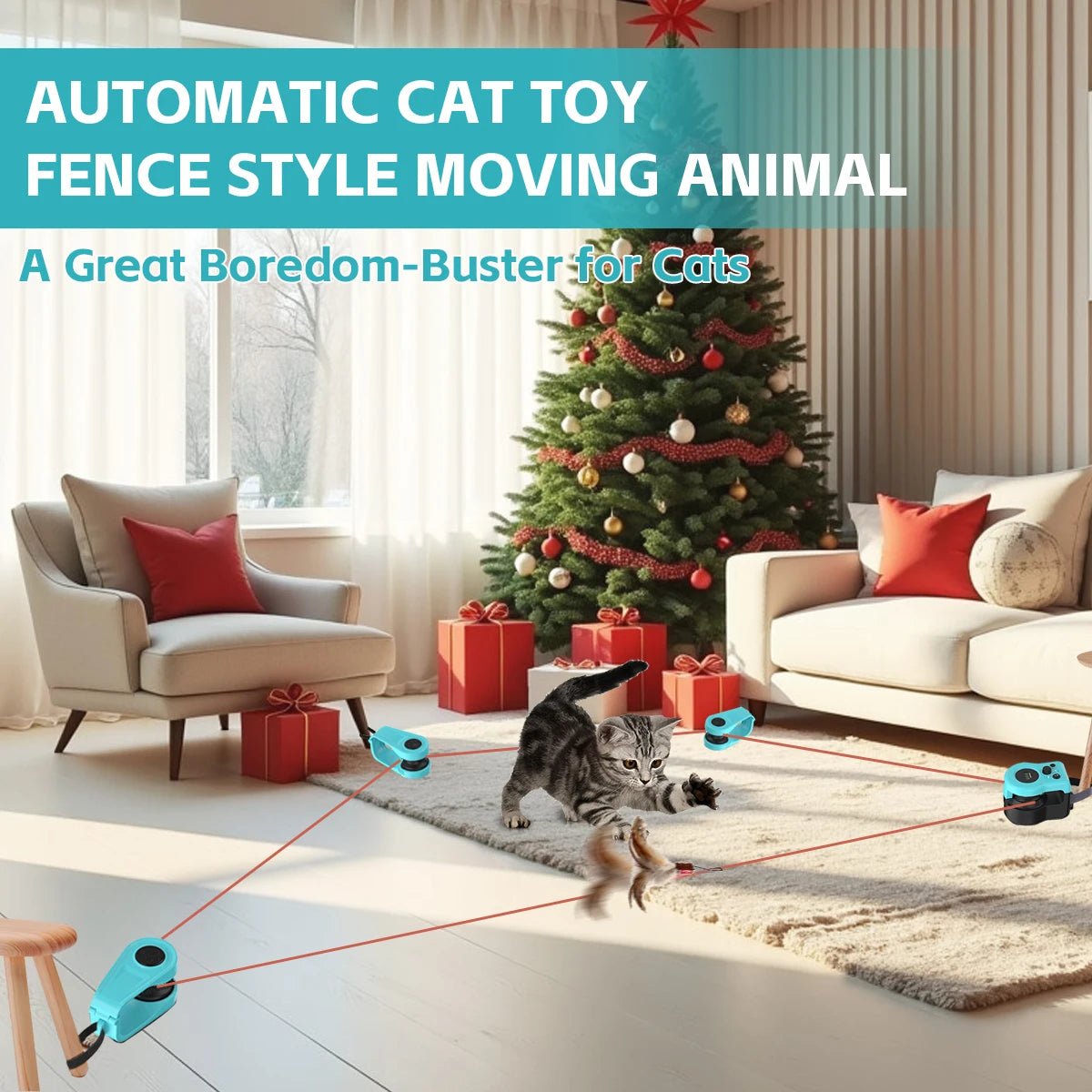 Active Cat Indoor Play Wheel Trainer