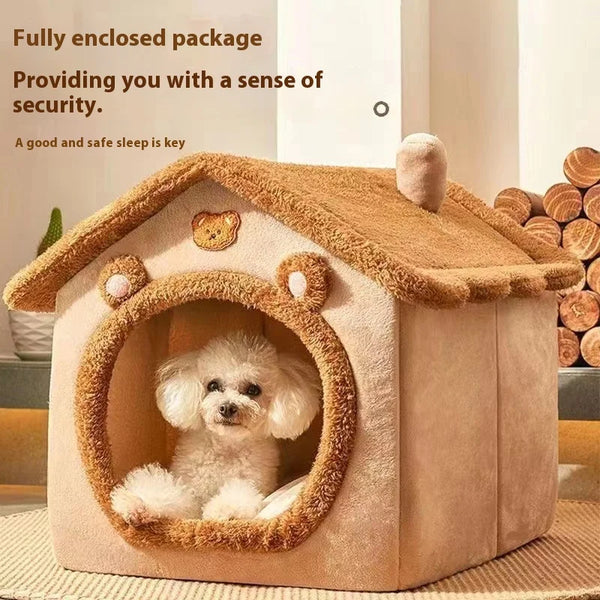 Cozy Den Pet House Bed