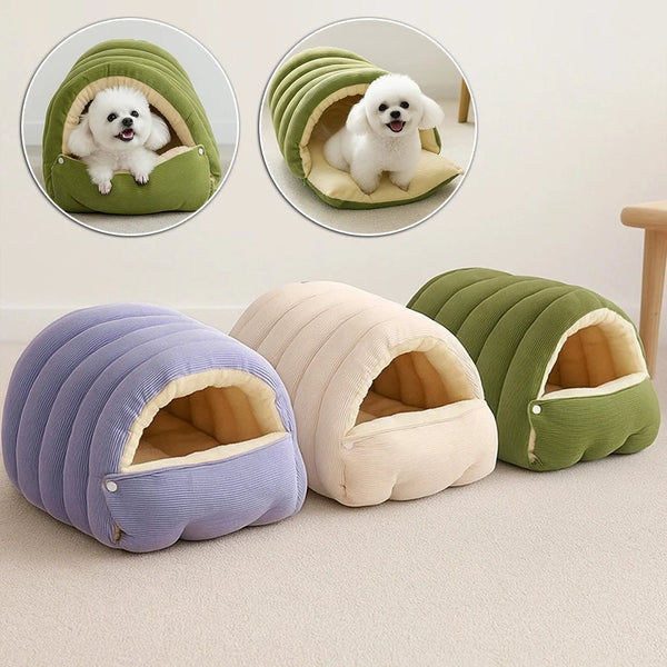 Cozy Cave Comfort Pet Bed
