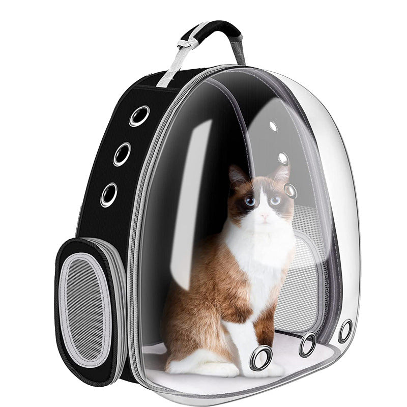 Portable Capsule Transparent Cat Backpack